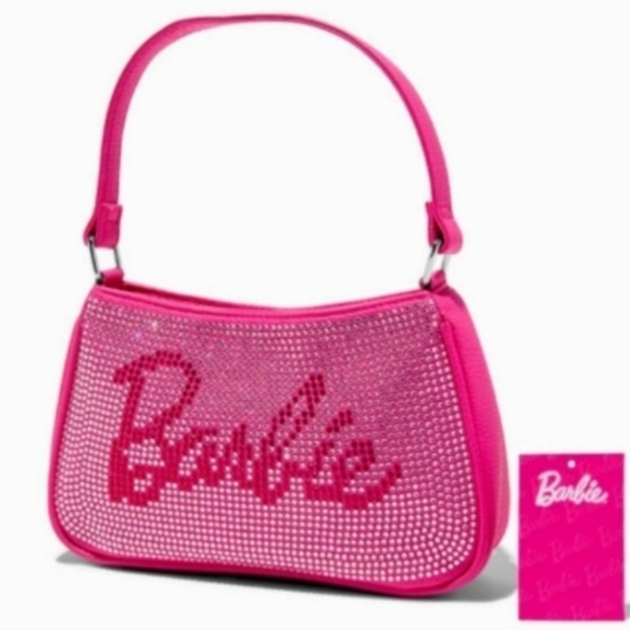 Barbie™ Pink Diamante Handbag & BONUS - Picture 3 of 7